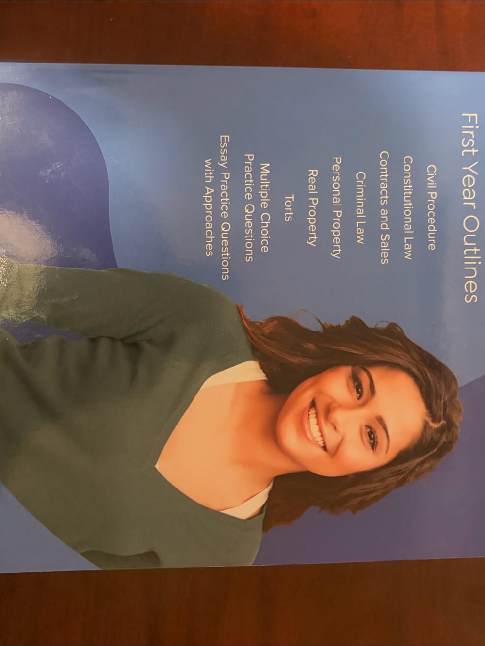 First Year Outlines Study Guide - Blue Cover